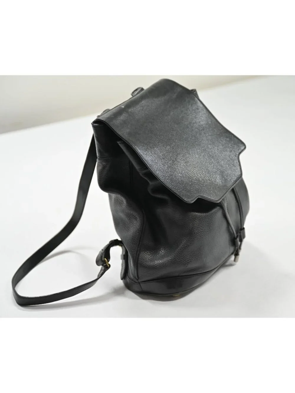 Rag & Bone Mini Pilot Leather Backpack in Black